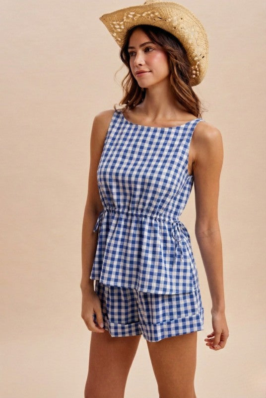 *PREORDER* Stars & Stripes Gingham Set - Reg & Curvy