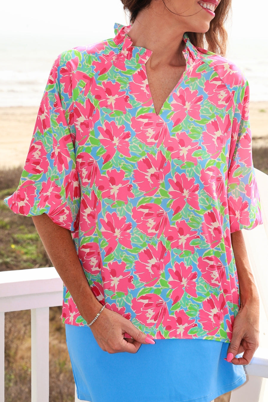 *PREORDER* Tropical Punch Breeze Top - Reg & Curvy