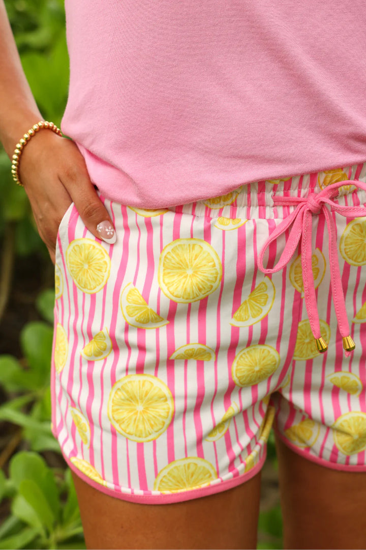 Pink Lemonade Stroll Shorts - Reg & Curvy