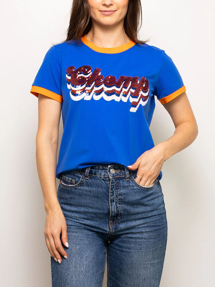 Sequin Chomp Top - Reg & Curvy