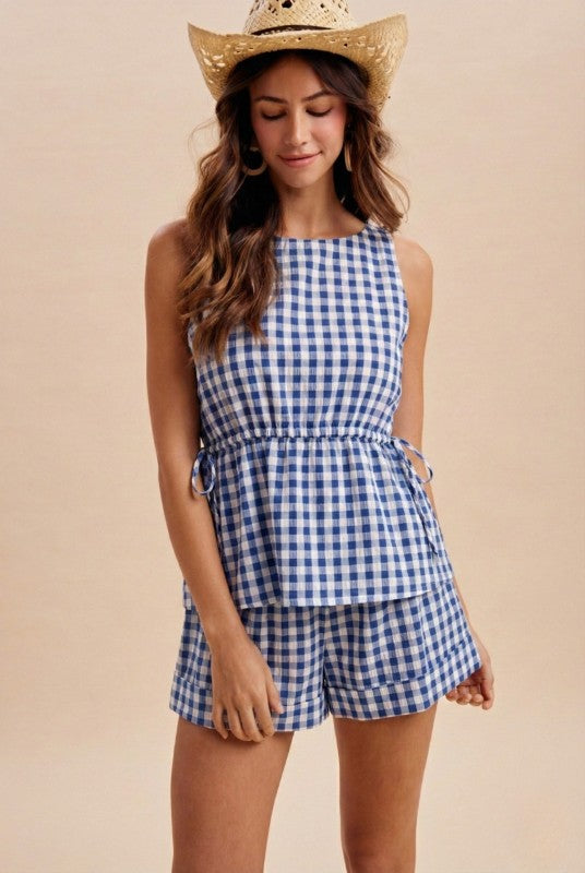 *PREORDER* Stars & Stripes Gingham Set - Reg & Curvy