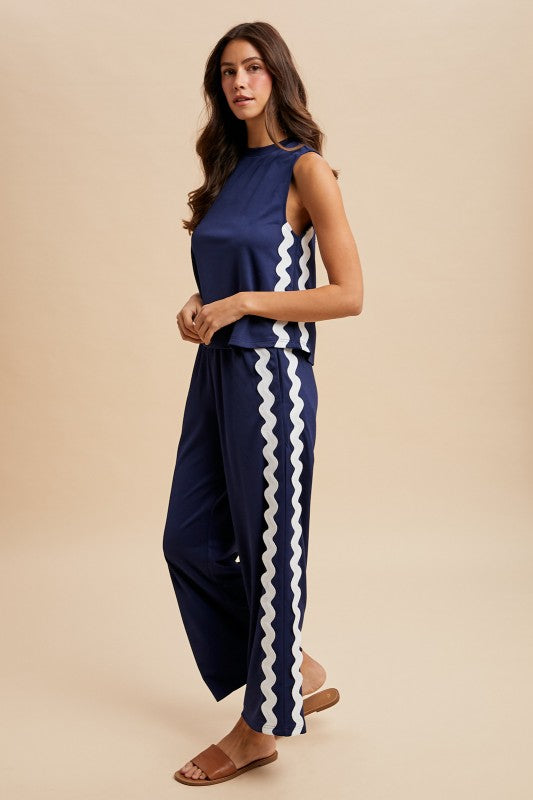 *PREORDER* Coastal Cool Ric Rac Set - Reg & Curvy