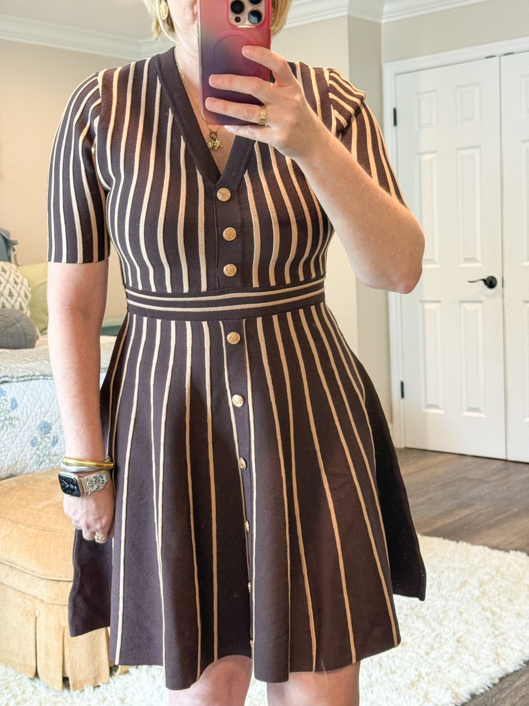 Main Street Mocha Sweater Dress