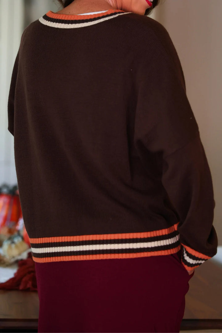 *PREORDER* Pumpkin Charm Cardigan - Reg & Curvy