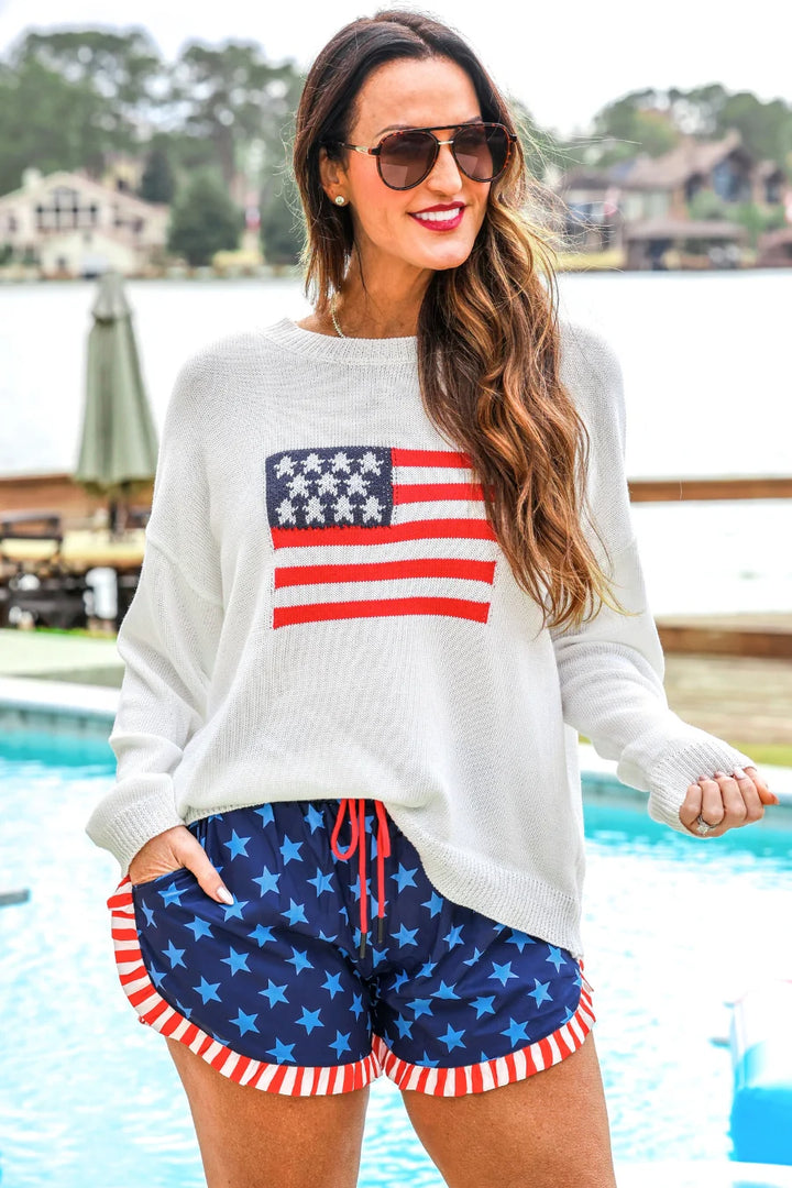 Star-Spangled Sweetheart Shorts - Reg & Curvy