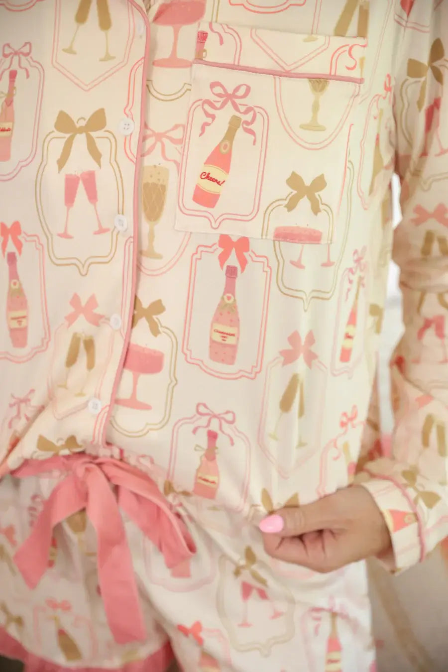 Champagne Toast Pajamas - Reg & Curvy