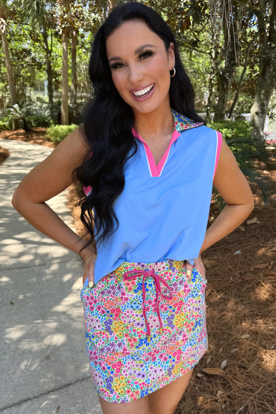 Garden Party Getaway Skort - Reg & Curvy