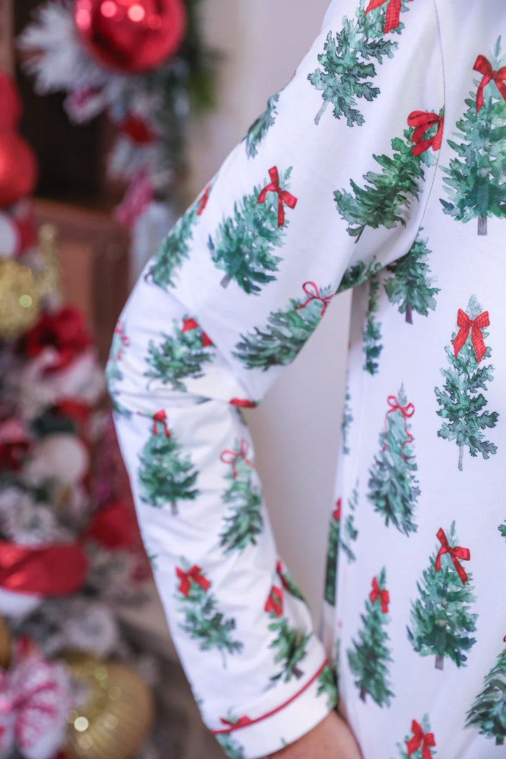 Mistletoe Morning Ruffle Pajamas - Reg & Curvy