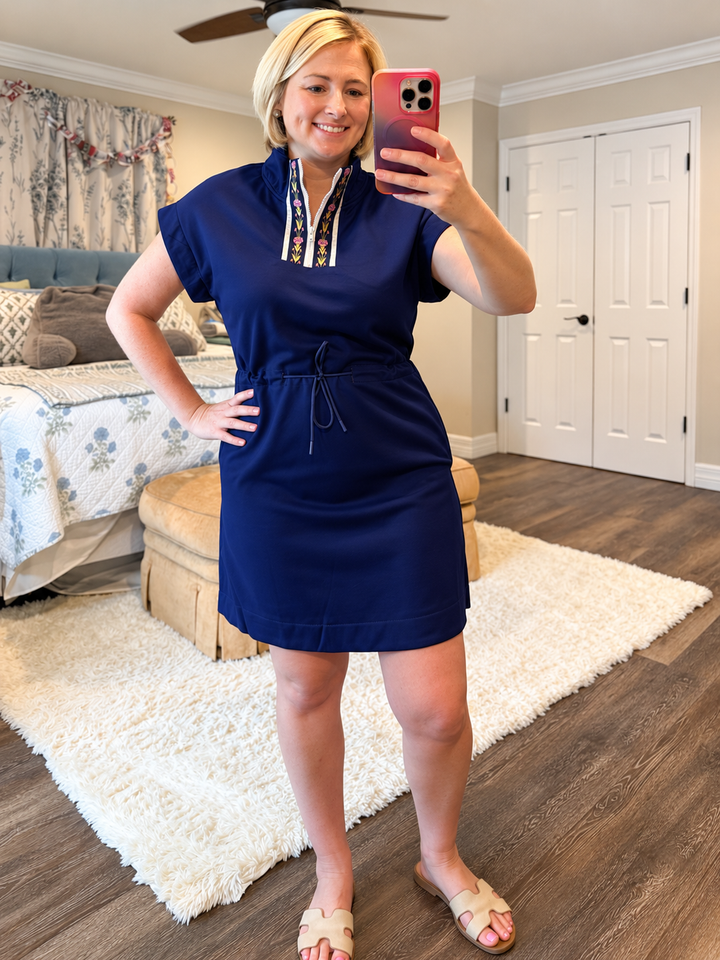 Navy Days Ahead Dress