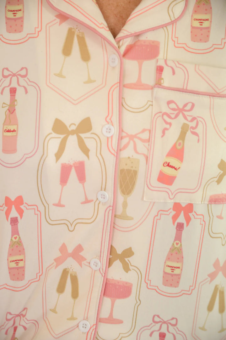 *PREORDER* Champagne Toast Pajamas - Reg & Curvy