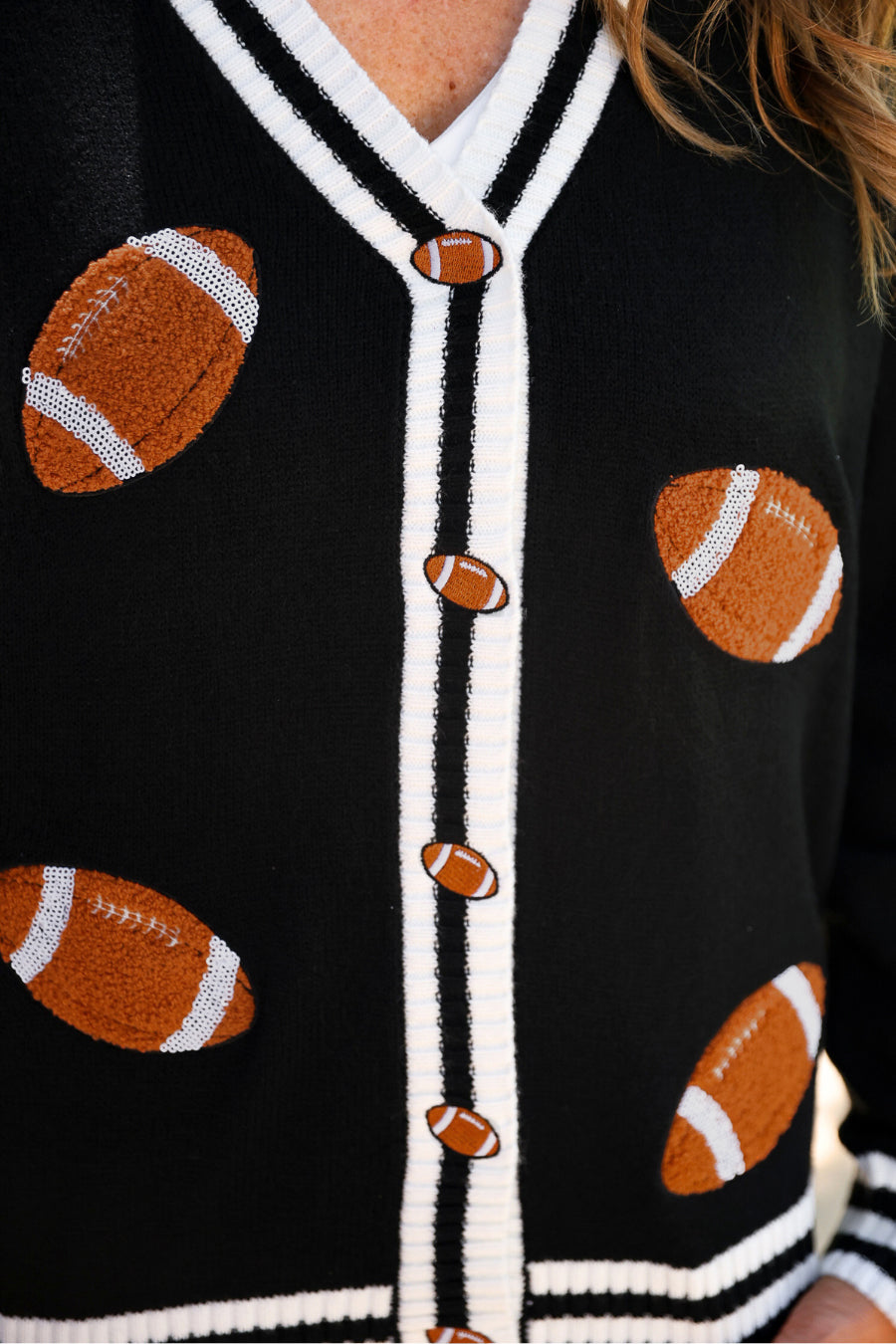 *PREORDER* Touchdown Time Cardigan - Reg & Curvy