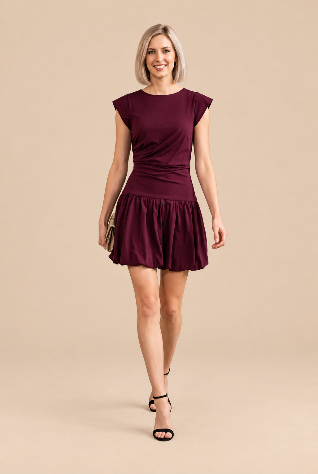 After Dark Bubble Mini Dress