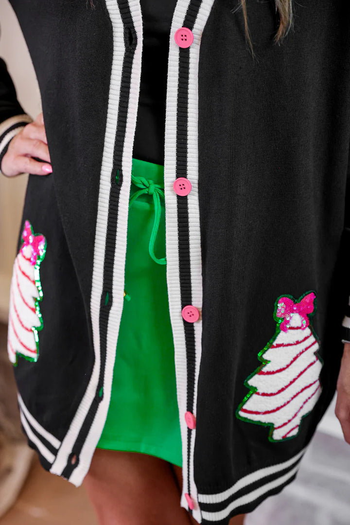 *PREORDER* Holiday Cake Cardigan - Reg & Curvy