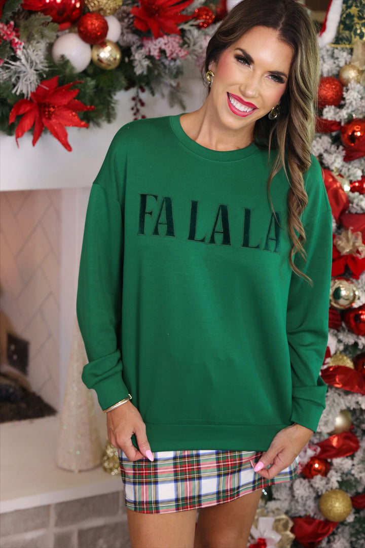 Fa La Luxe Pullover - Reg & Curvy