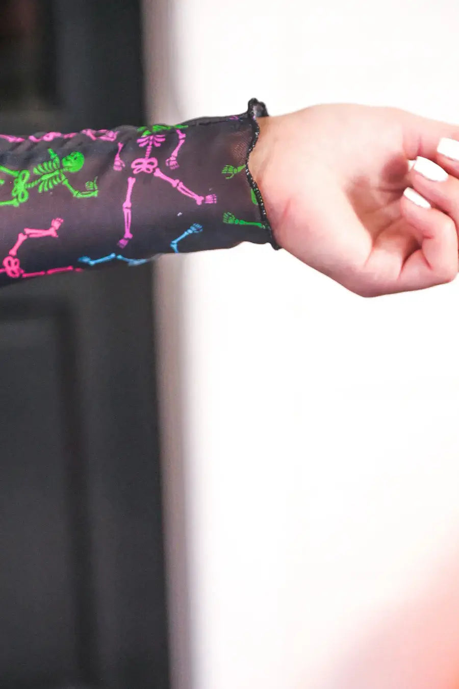 Boogie Bones Mesh Top - Reg & Curvy