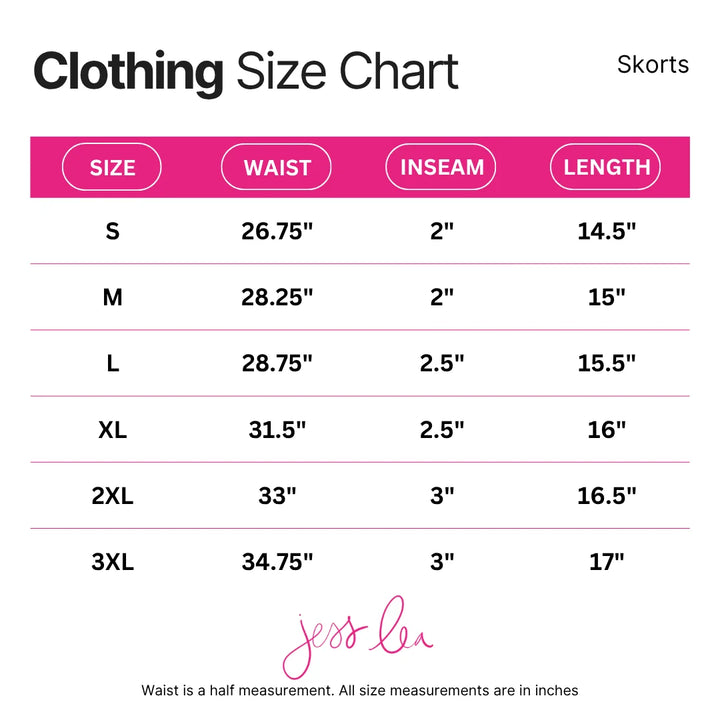 *PREORDER* Trick or Chic Skort - Reg & Curvy