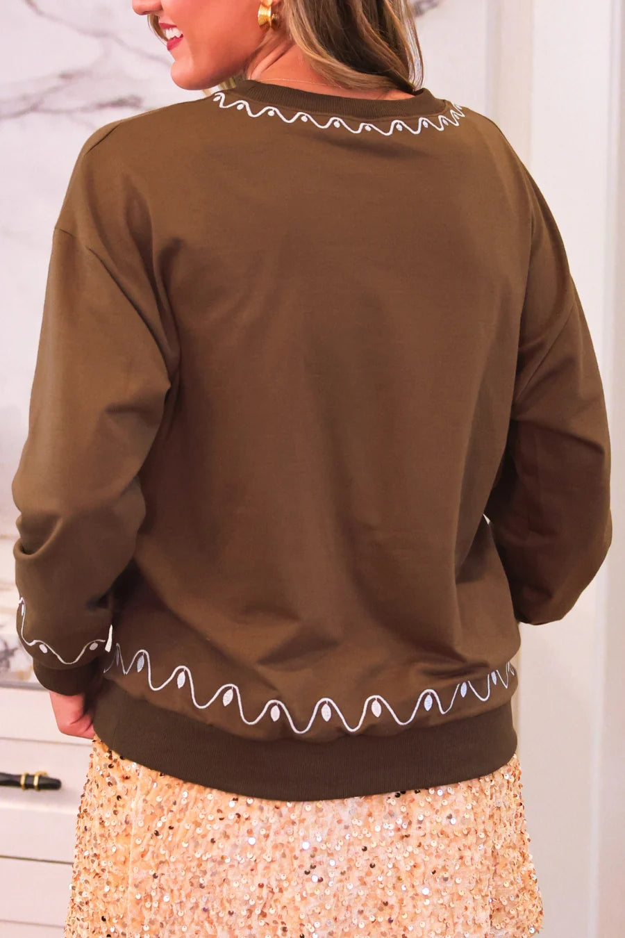 *PREORDER* Sweet as Gingerbread Pullover - Reg & Curvy