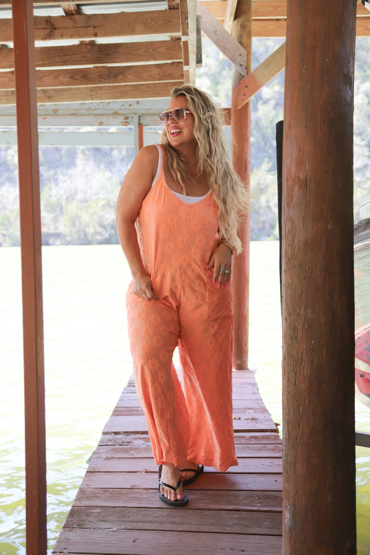 *PREORDER* Sunset Daisy Terry Romper - Reg & Curvy