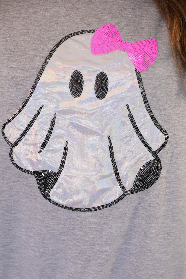 *PREORDER* Glitter Ghost Glam Pullover - Reg & Curvy