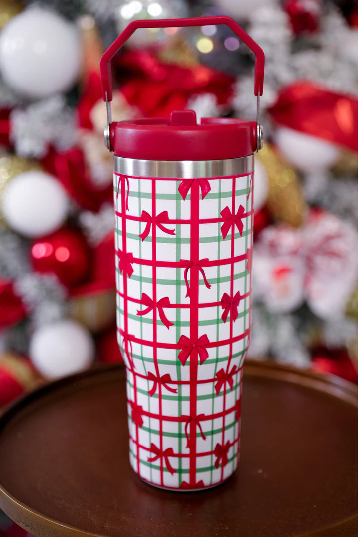 *PREORDER* Holiday Gift Wrap Tumbler