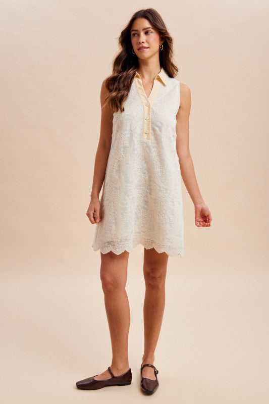 *PREORDER*  Champagne Garden Lace Dress  - Reg & Curvy