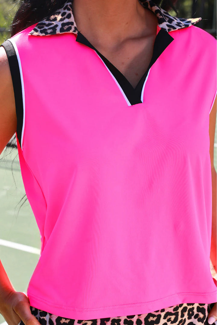 *PREORDER* Fierce & Flirty Polo Tank - Reg & Curvy