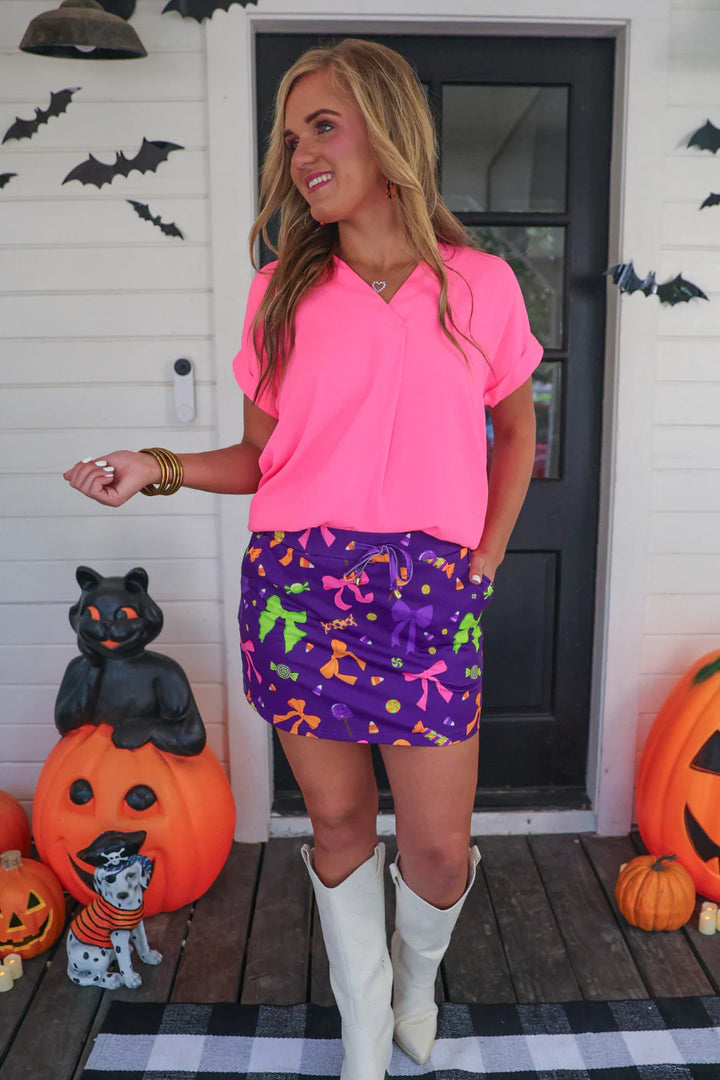 *PREORDER* Candy Spell Skort - Reg & Curvy