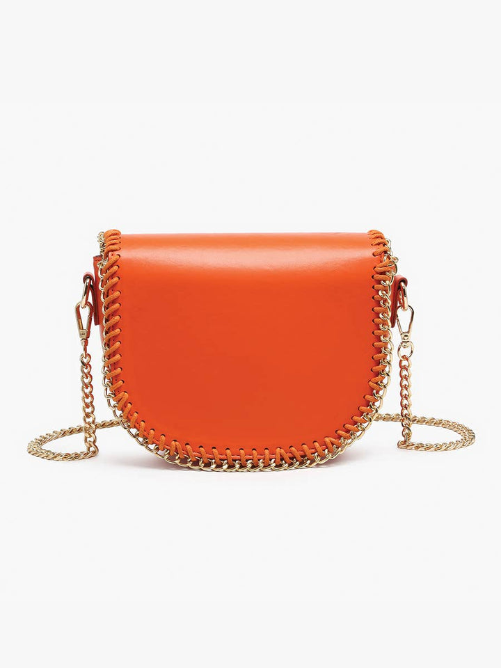 Pumpkin Spice & Gold Crossbody