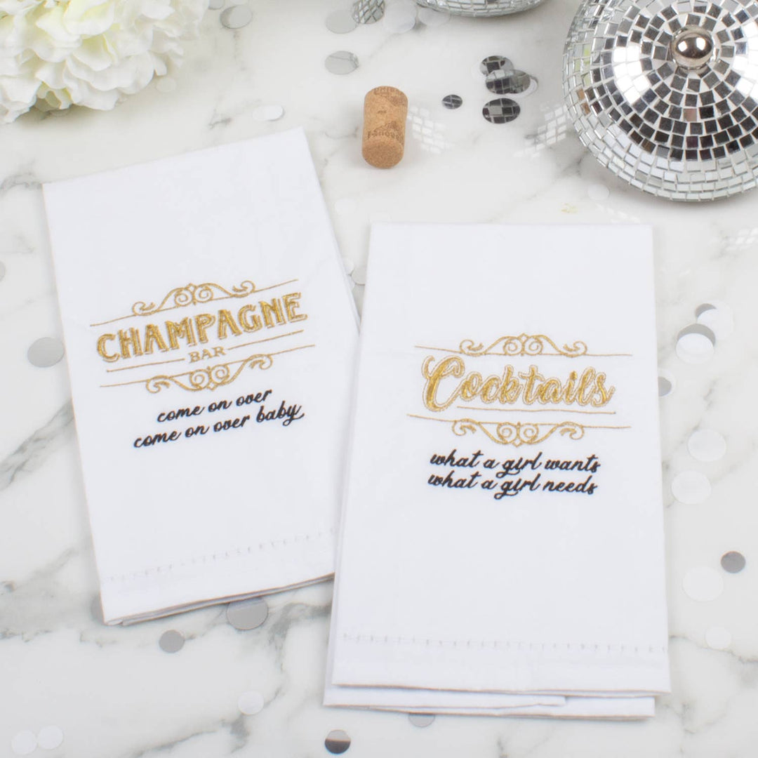 Cheers to the 90s Tea Towel Set