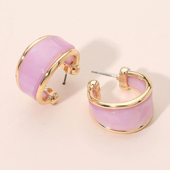 Color Pop Resin Hoops