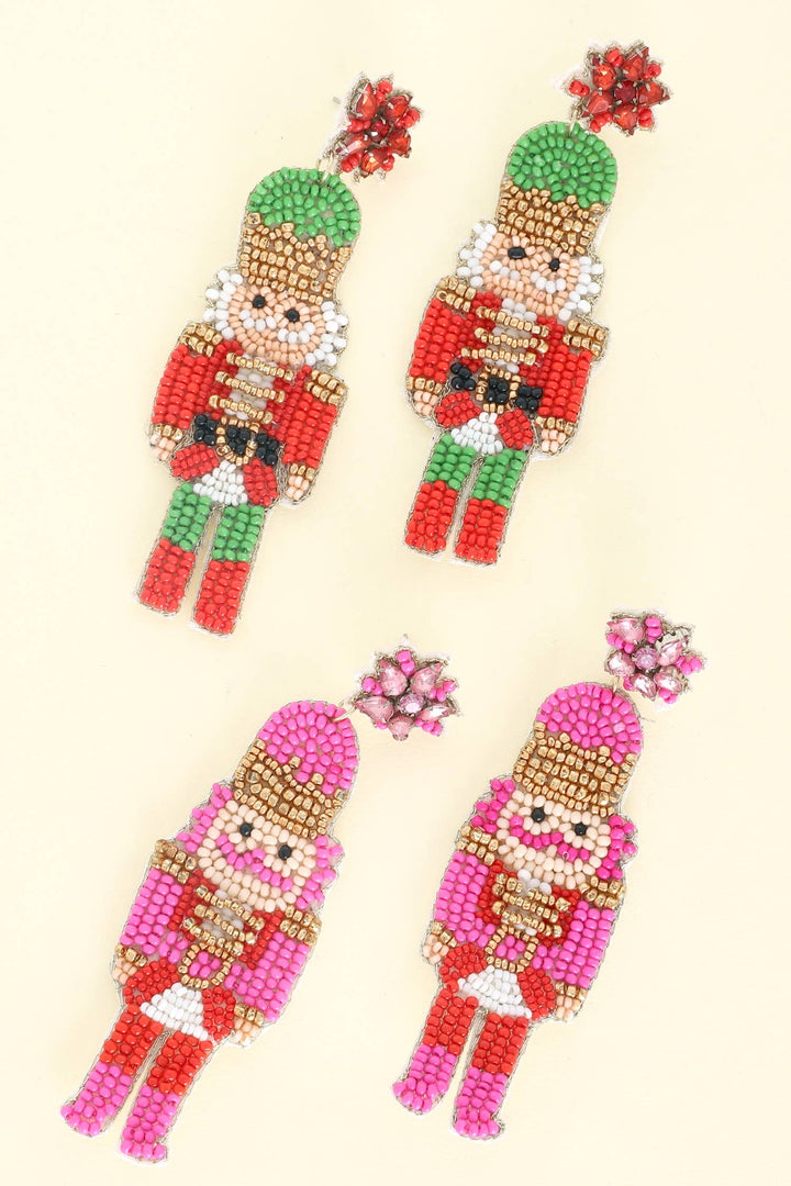 Pink Nutcracker Dreams Earrings
