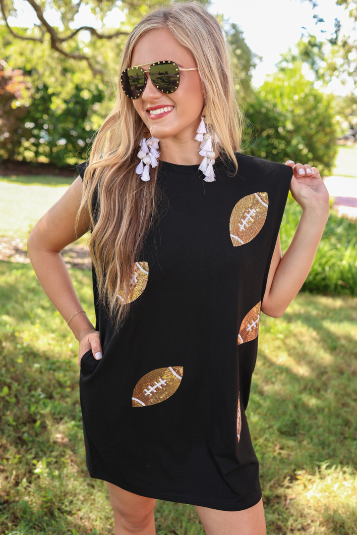 Game Day Glimmer Dress - Reg & Curvy