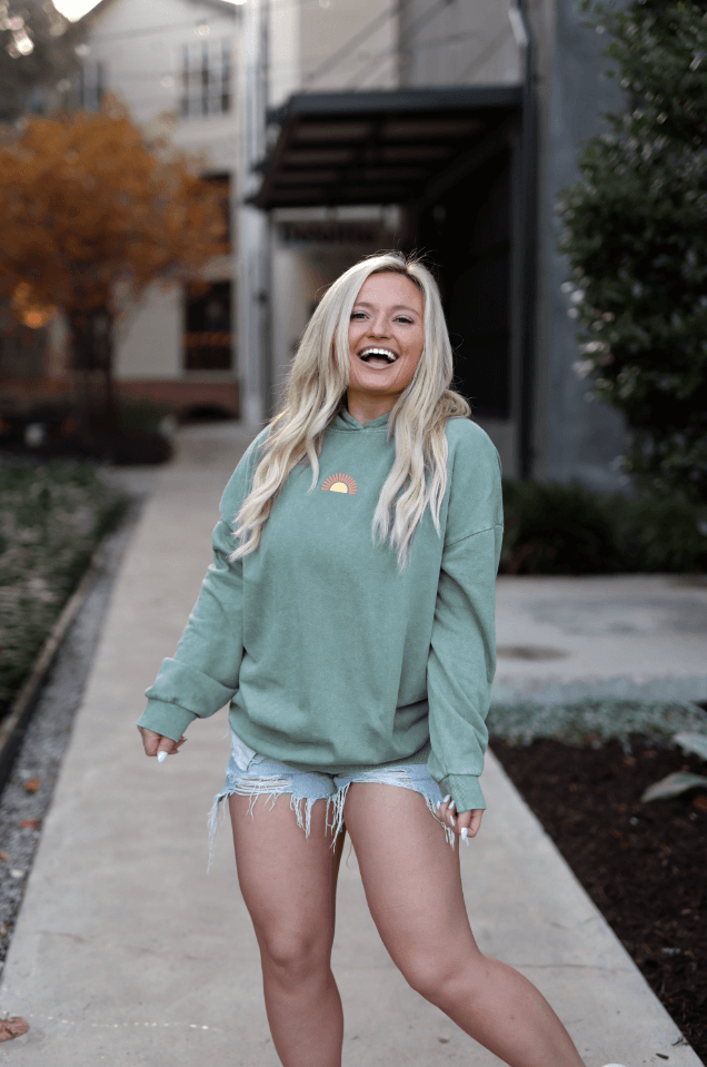 What's The Best That Could Happen Hoodie - Reg & Curvy