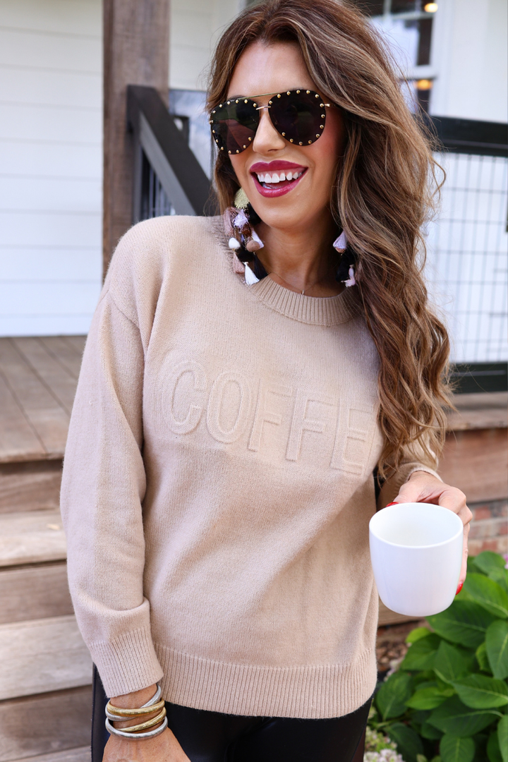 But First, Coffee Sweater