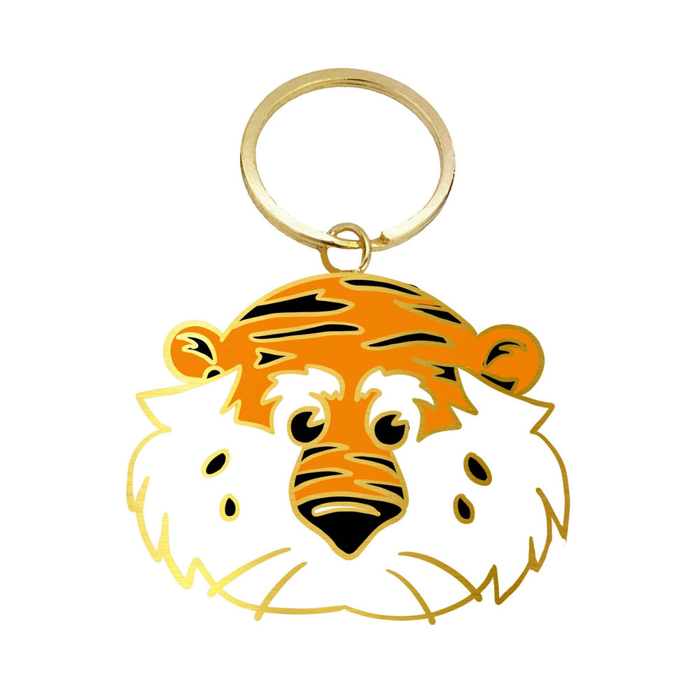 Auburn University Aubie Enamel Keychain - Lolo Viv Boutique