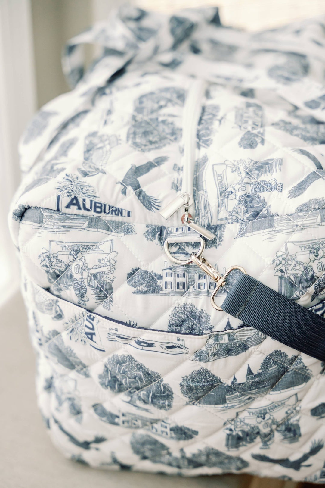 Auburn University Quilted Duffle Bag - Lolo Viv Boutique