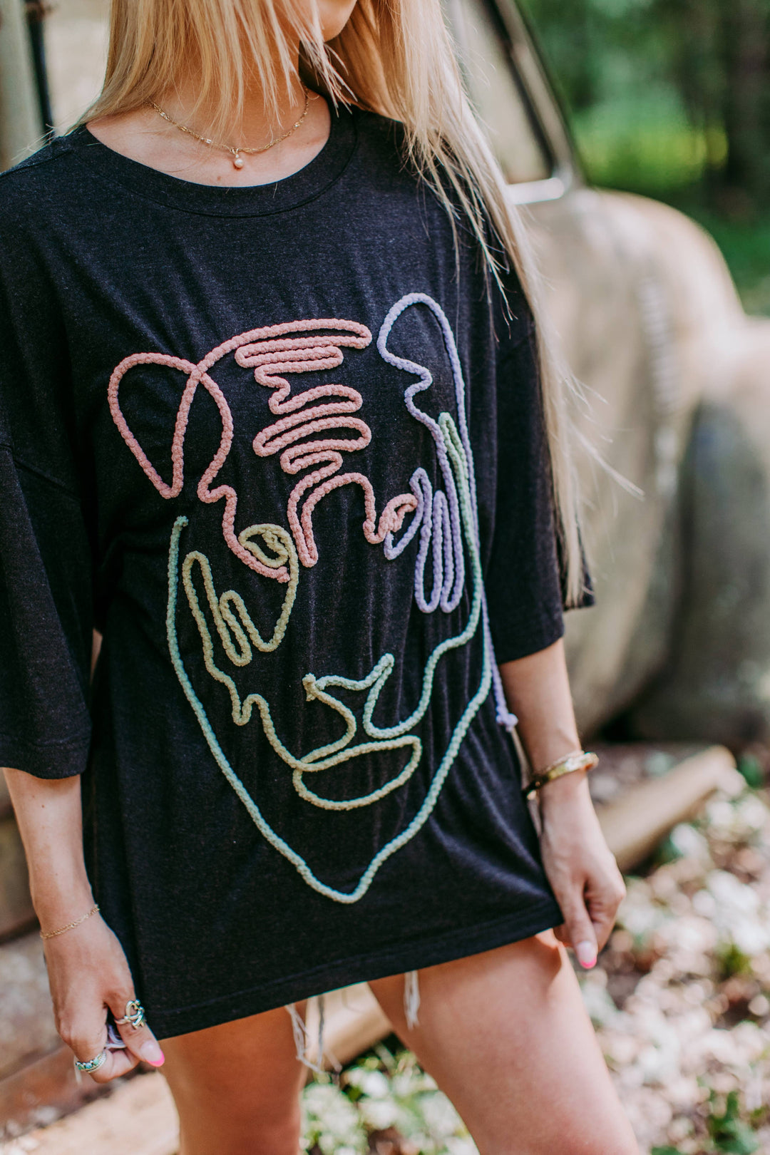 Neon Roar Statement Tee - Reg & Curvy