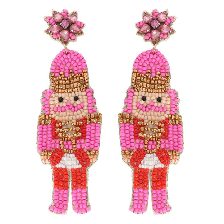 Pink Nutcracker Dreams Earrings