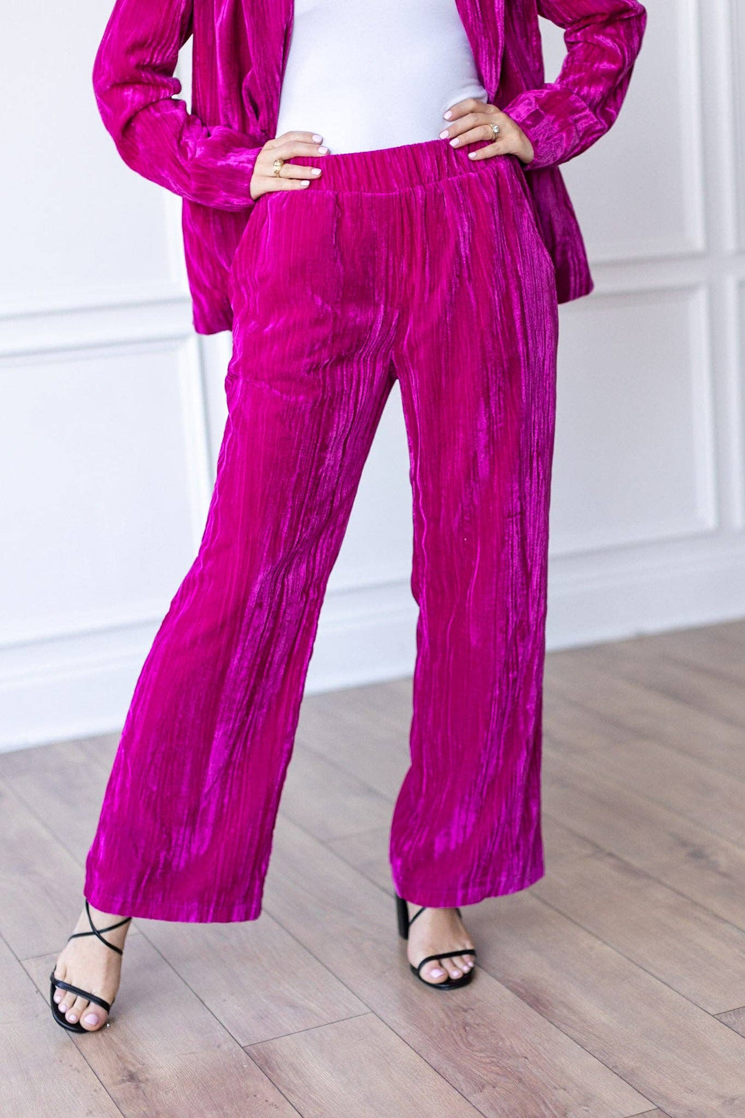 Velvet Rosewide Pants - Reg & Curvy