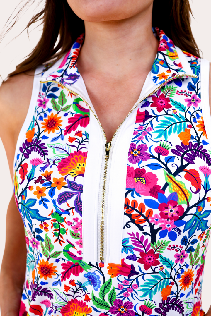 The Color Me Happy Zip Dress - Reg & Curvy