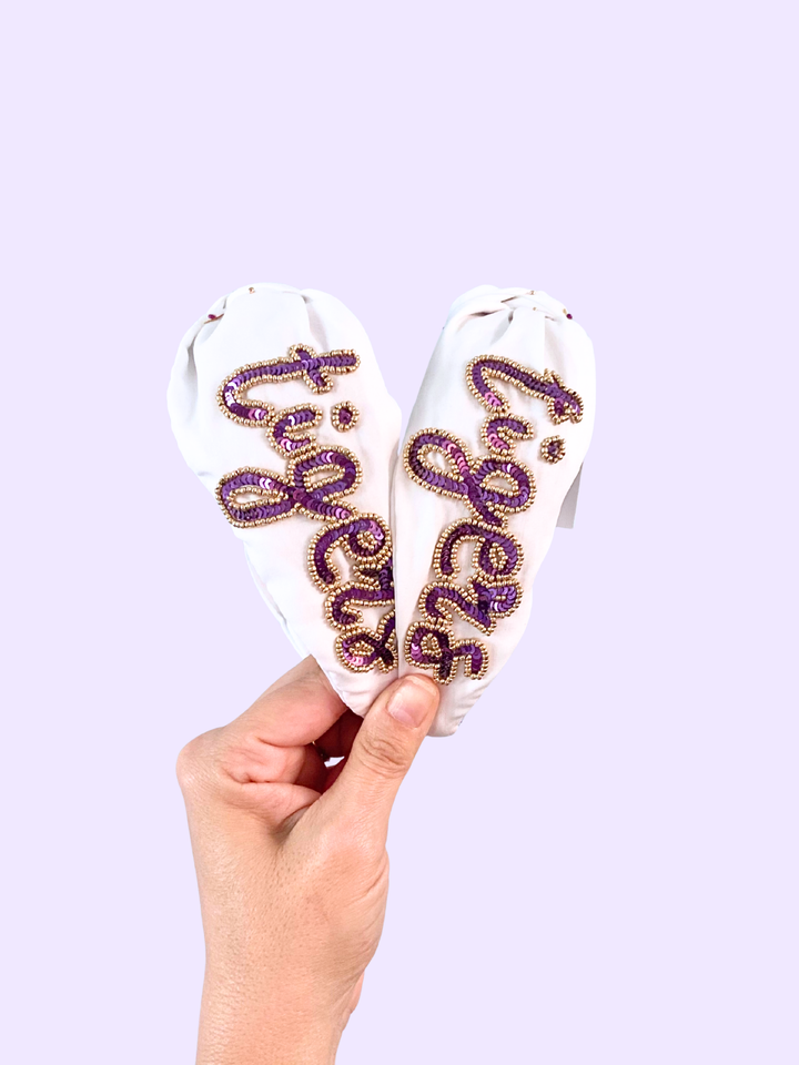 Geaux Sparkle - Tigers Headband