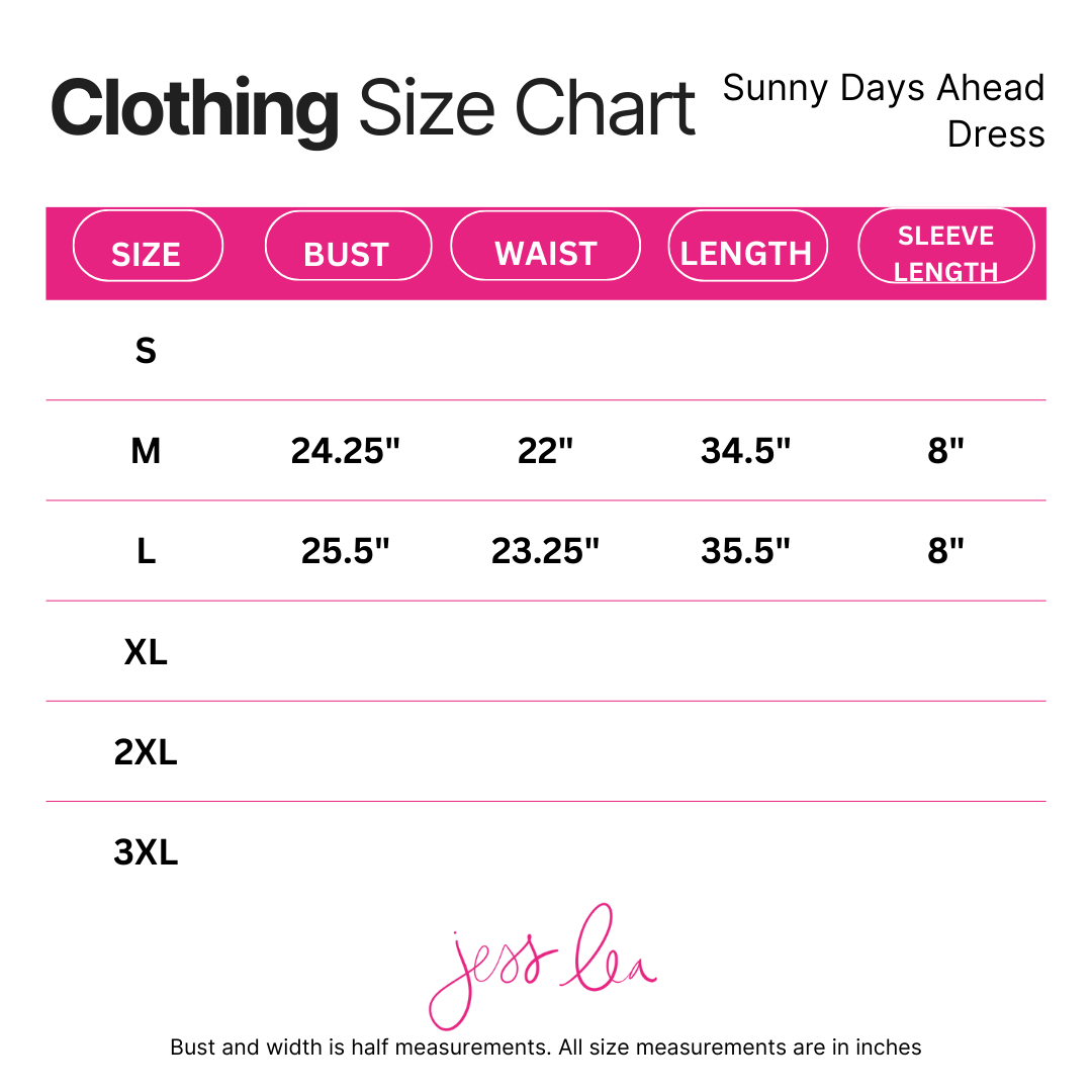 Pink Lemonade Day Dress - Reg & Curvy