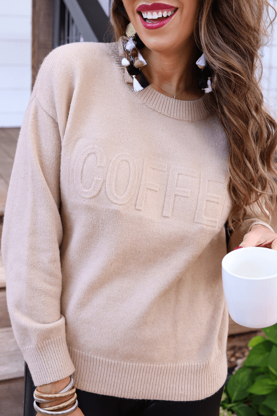 But First, Coffee Sweater