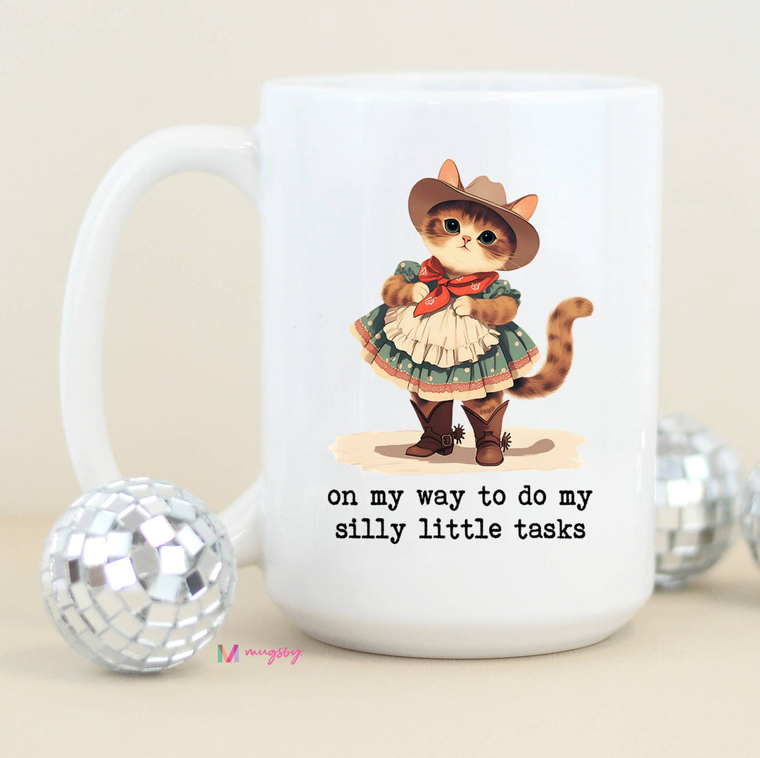Silly Little Tasks Funny Coffee Mug