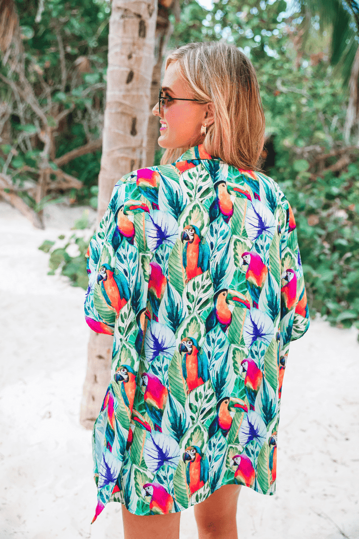 Birds of Paradise Cover Up - Lolo Viv Boutique