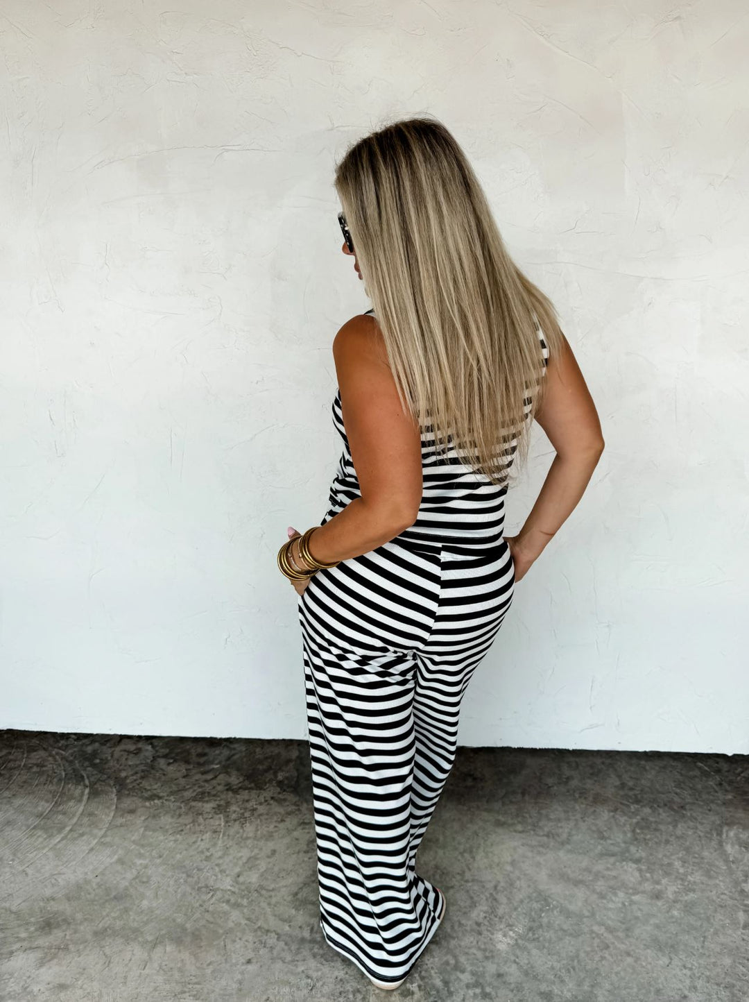 Summer Stripe Lounge Set in 4 Colors - Reg & Curvy