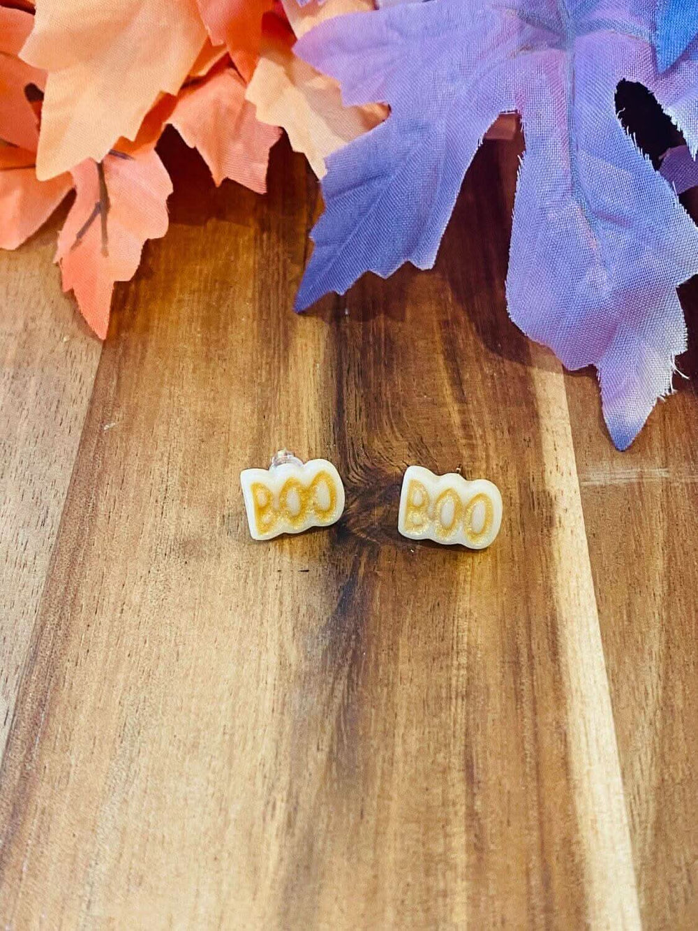BOO Stud Earrings - 3 Colors - Lolo Viv Boutique