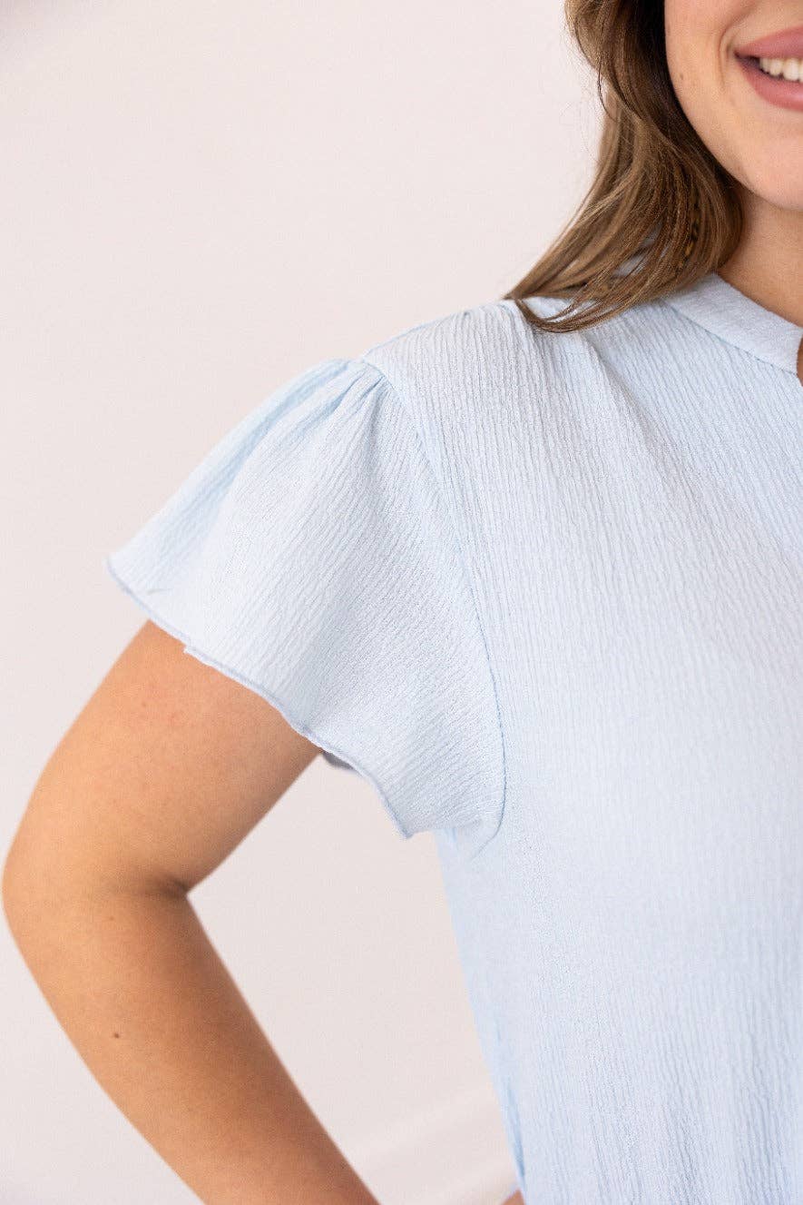 Breezy Blue Dress - Reg & Curvy - Lolo Viv Boutique