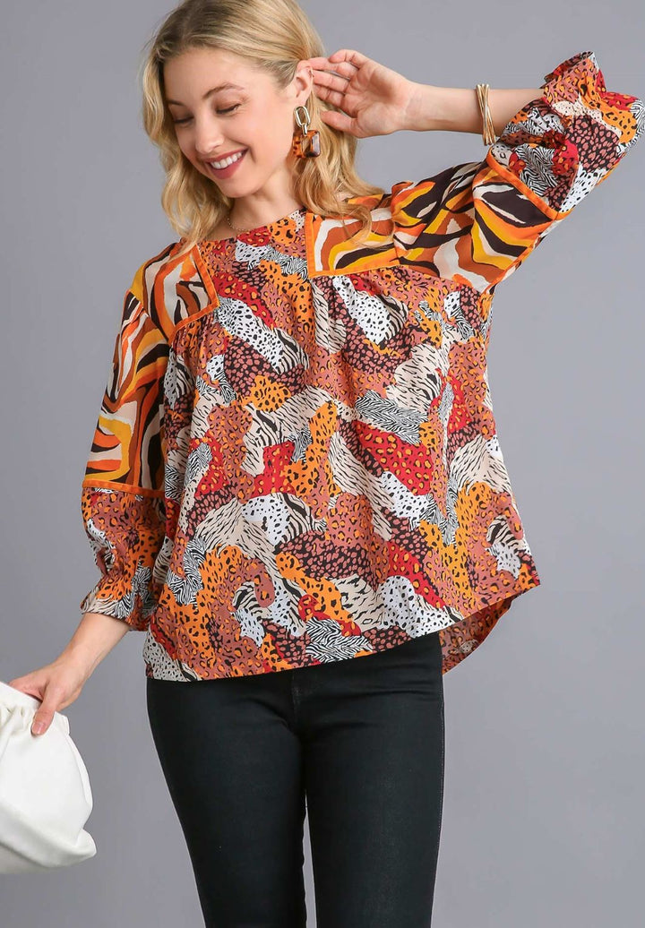 Wild Streak Top - Reg & Curvy