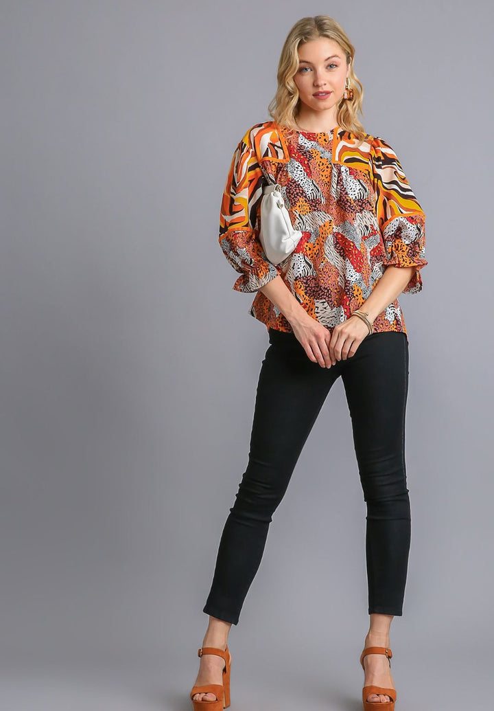 Wild Streak Top - Reg & Curvy